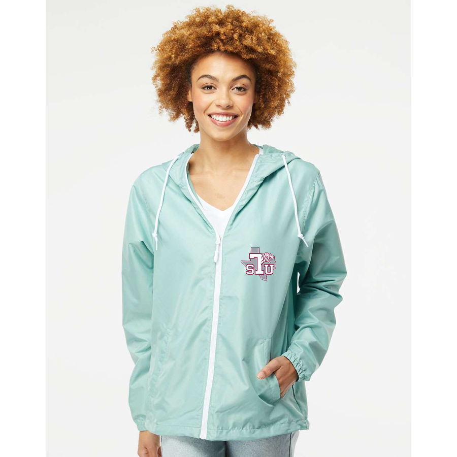 Men's Texas Southern Tigers Independent Trading Co Lightweight Windbreaker Full-Zip Jacket