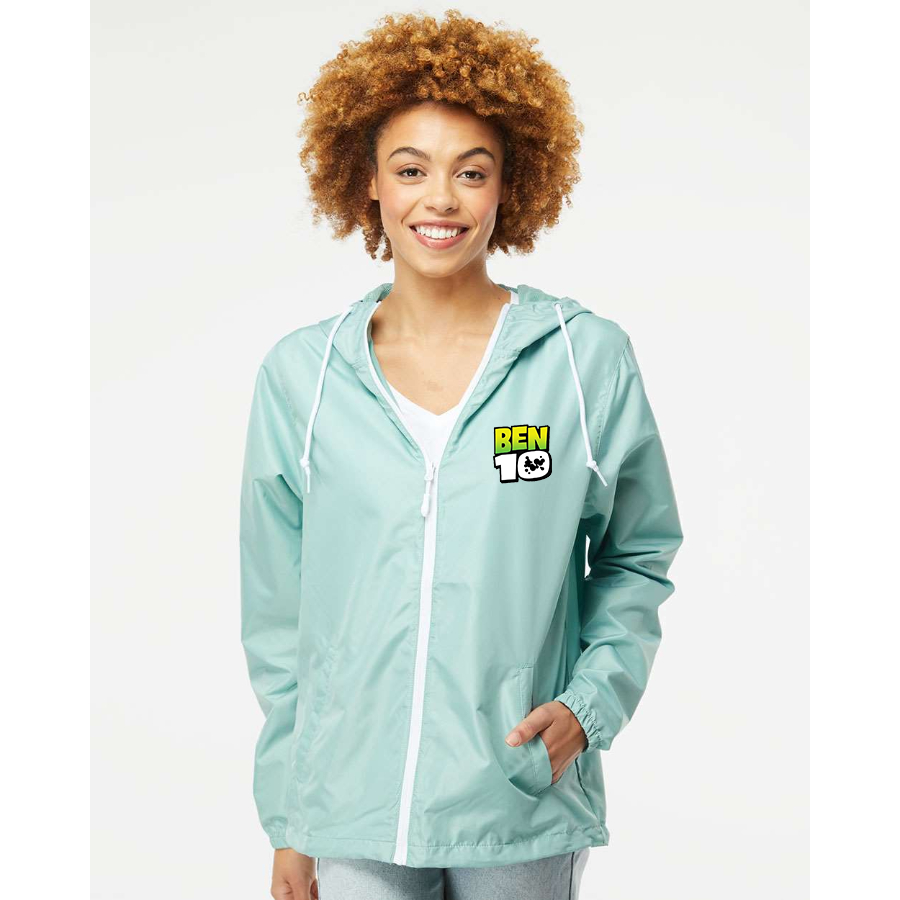 Men's  Ben 10 Independent Trading Co Lightweight Windbreaker Full-Zip Jacket