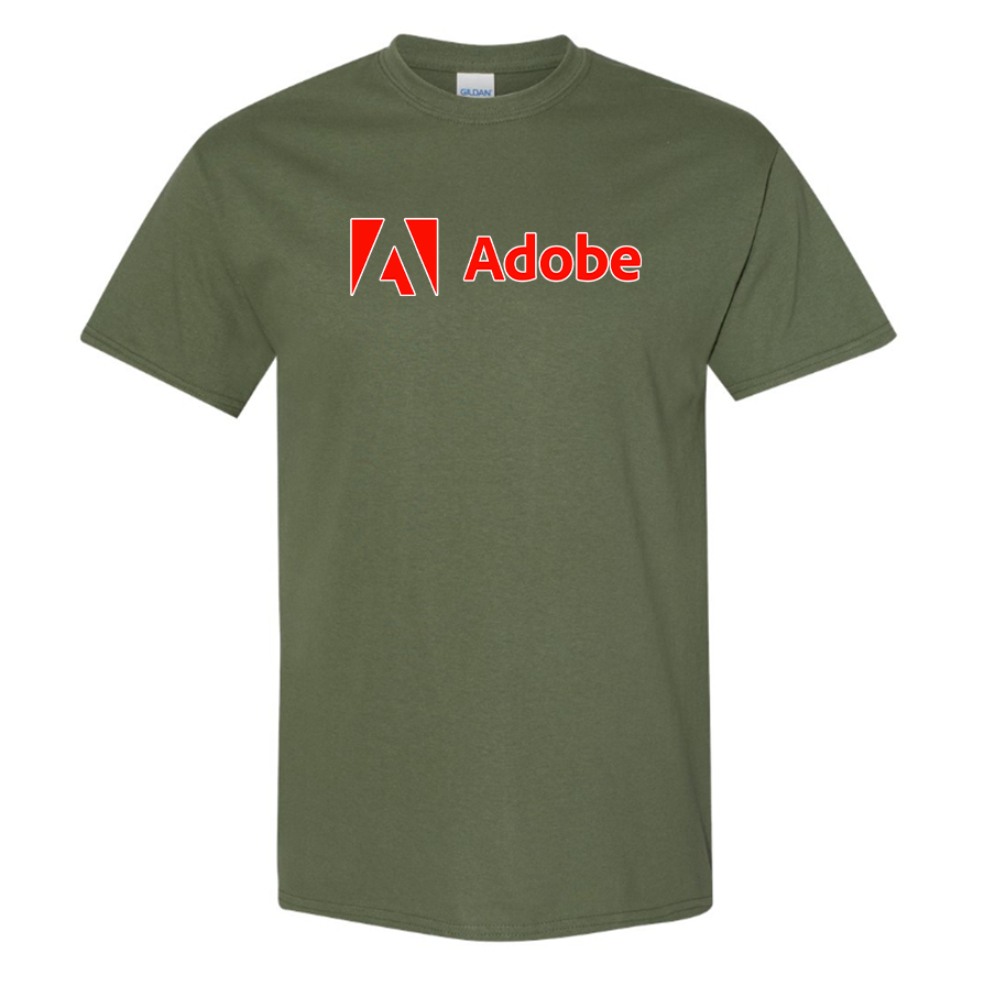 Men's Adobe Corporate   Cotton T-Shirt