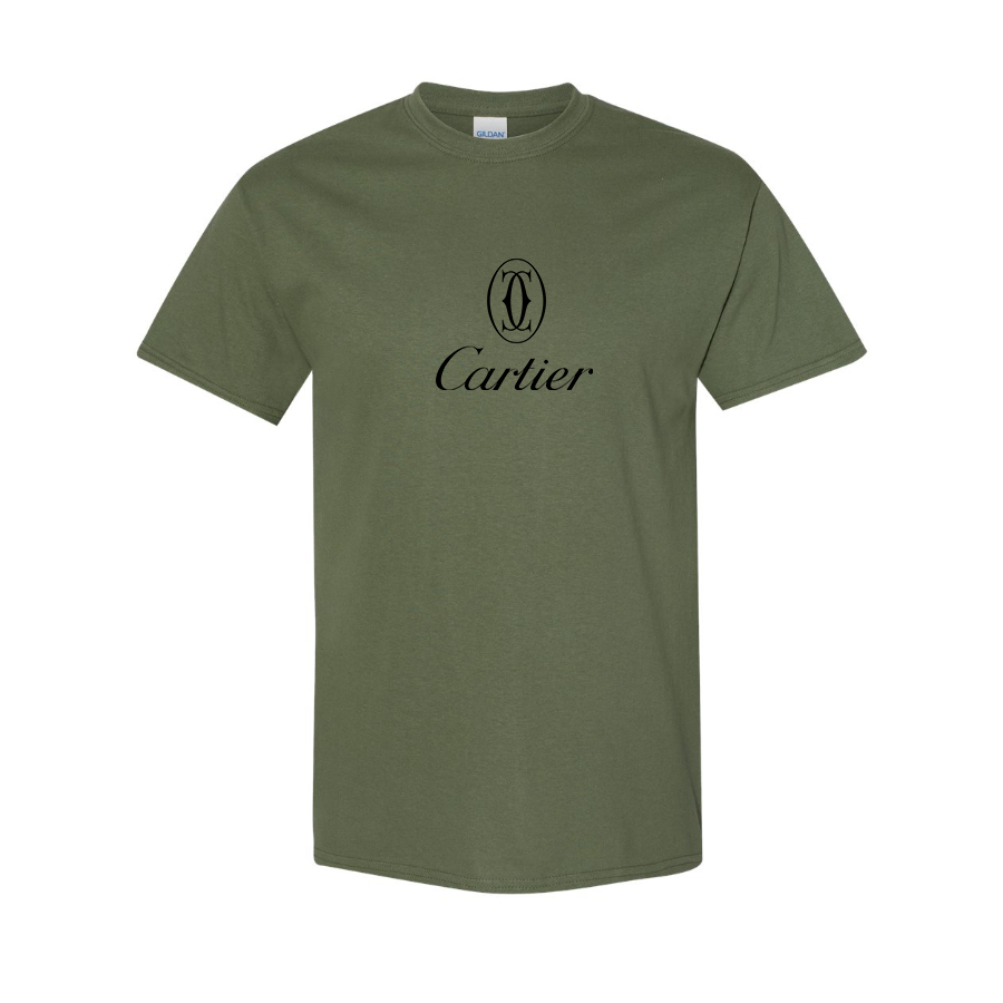 Men's Cartier Jeweller And Watchmaker Cotton T-shirt