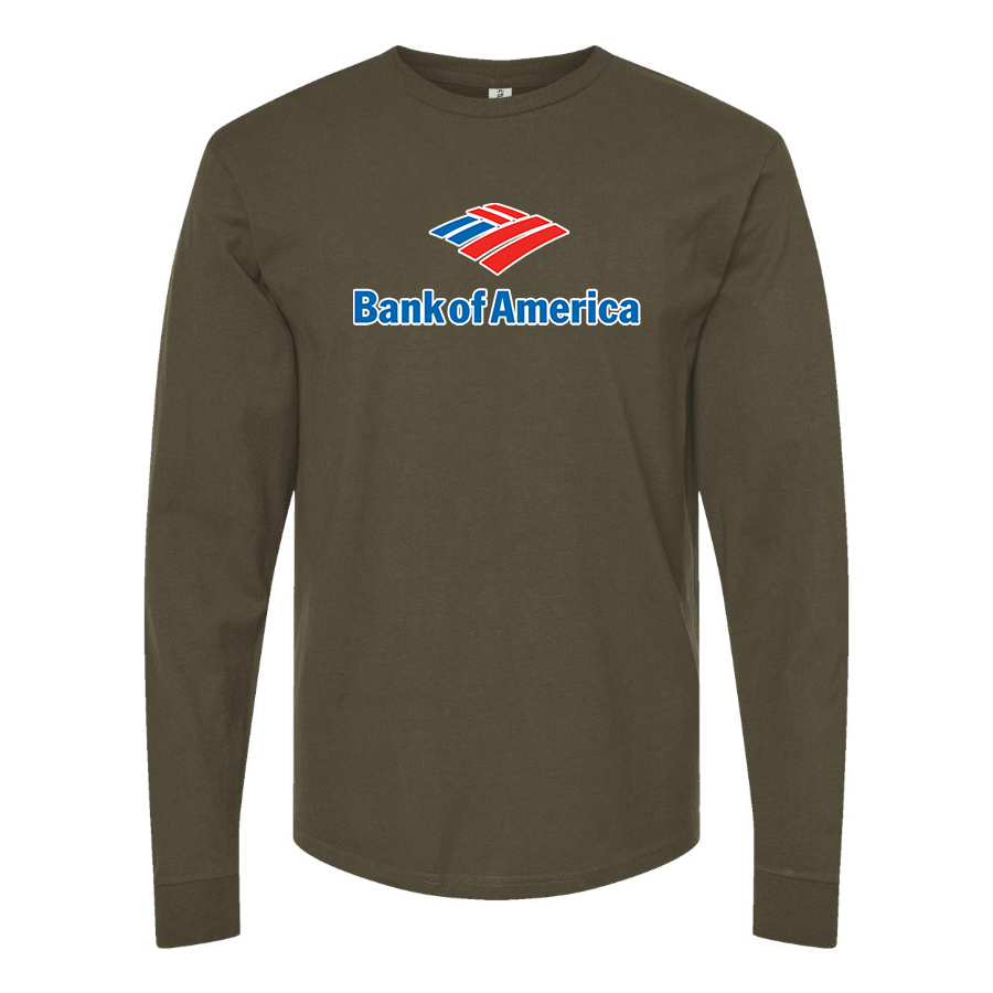 Men's Bank Of America Long sleeves T-Shirt