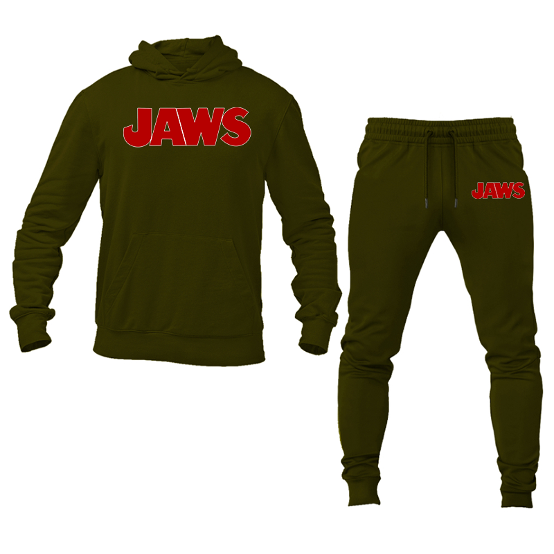 Men's Jaws Hoodie and Joggers Set