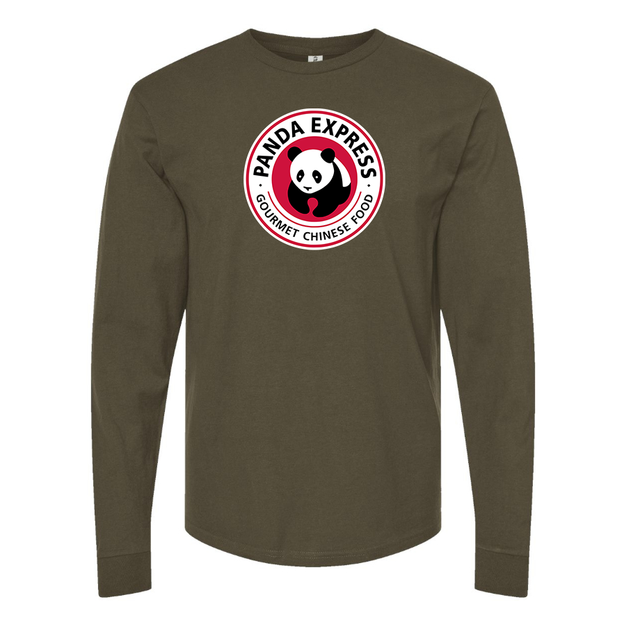 Men's Panda Express Cotton Long Sleeve T-Shirt