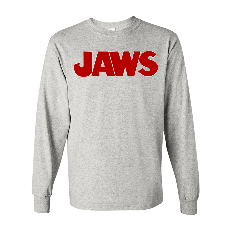 Men's Jaws Gildan Heavy Cotton Long Sleeve T-Shirt