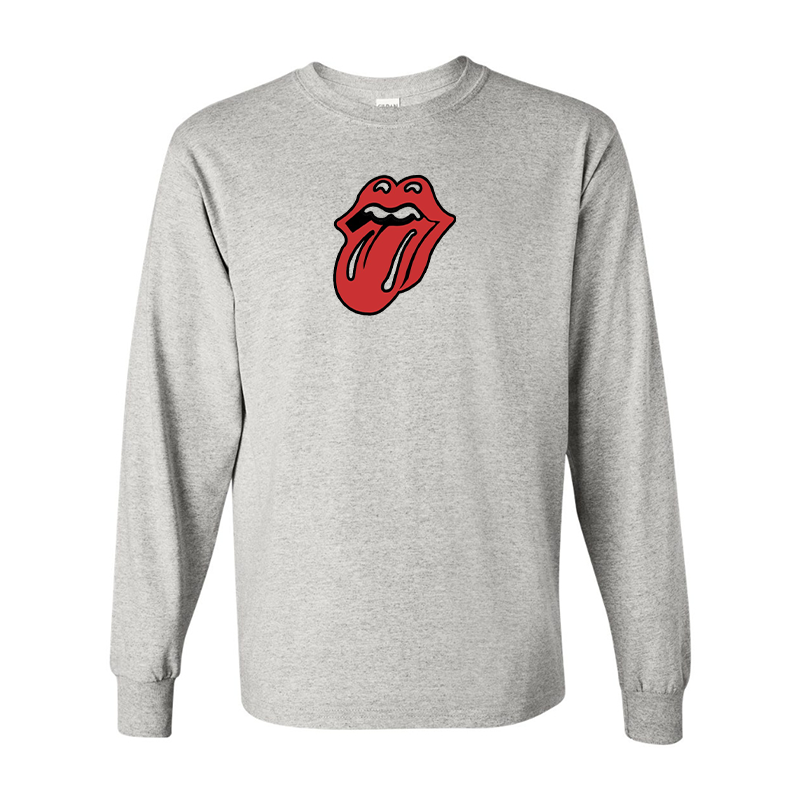 Men's Rolling Stones Gildan Heavy Cotton Long Sleeve T-Shirt