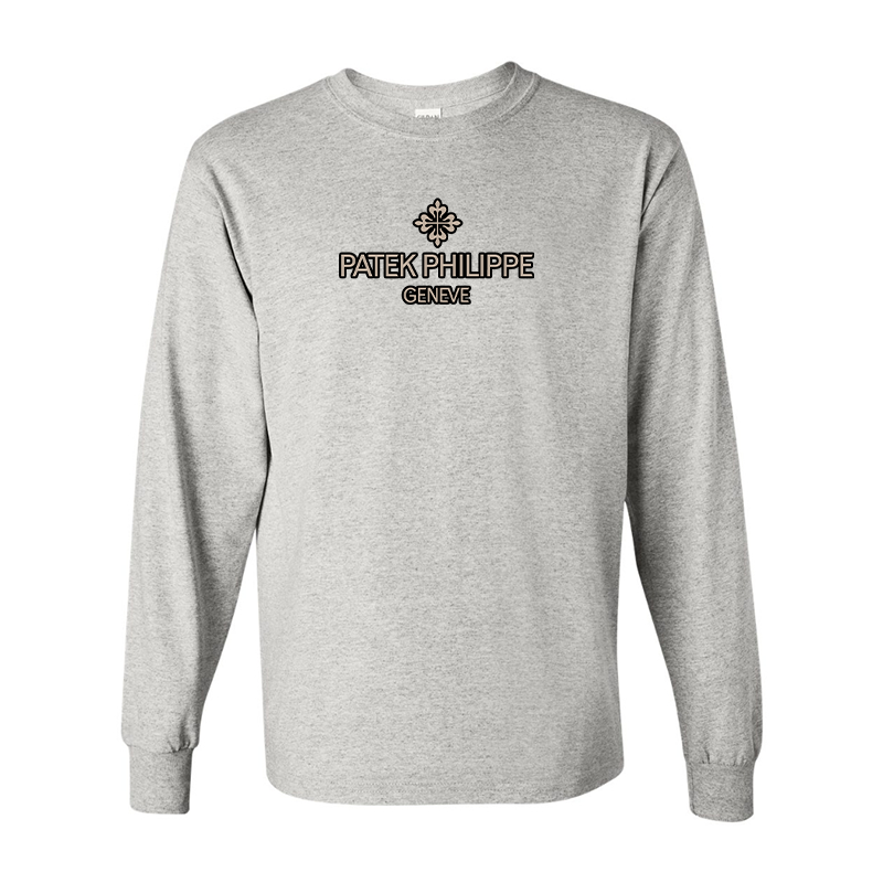 Men's Patek Philippe Gildan Heavy Cotton Long Sleeve T-Shirt