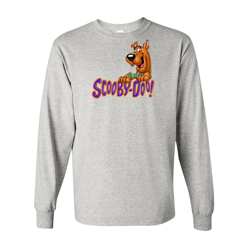 Men's Scooby-Doo Gildan Heavy Cotton Long Sleeve T-Shirt