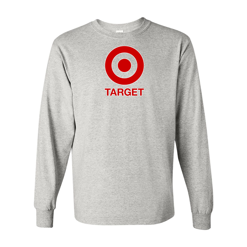 Men's Target Gildan Heavy Cotton Long Sleeve T-Shirt