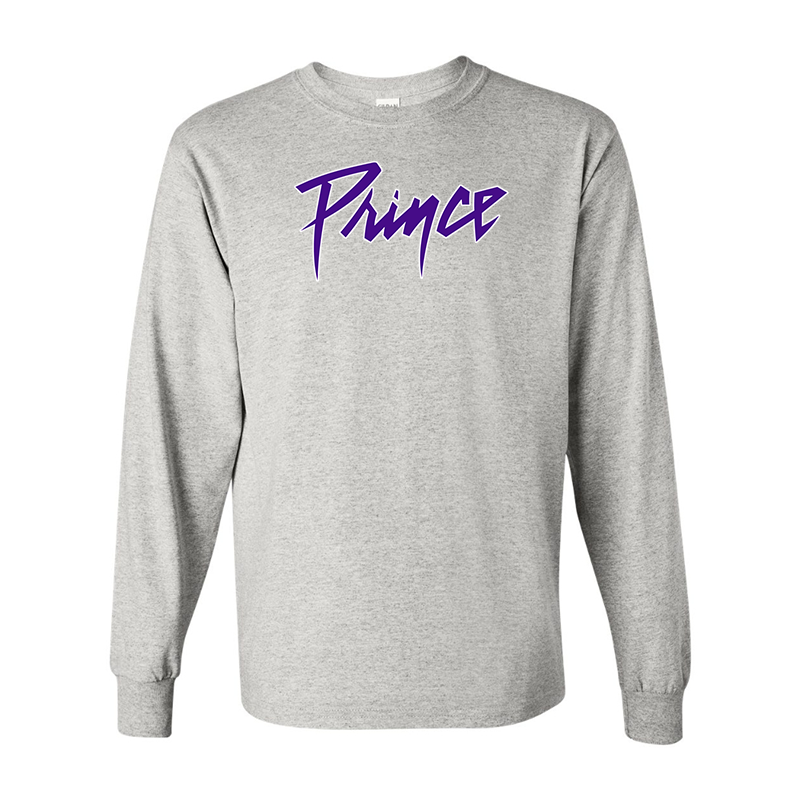 Men's Prince Gildan Heavy Cotton Long Sleeve T-Shirt