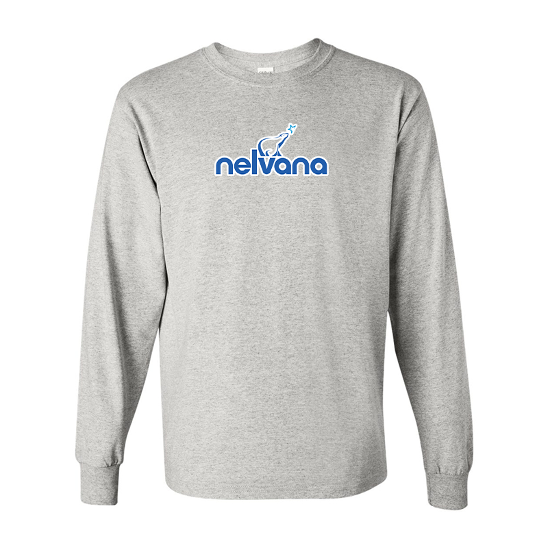 Men's Nelvana Gildan Heavy Cotton Long Sleeve T-Shirt