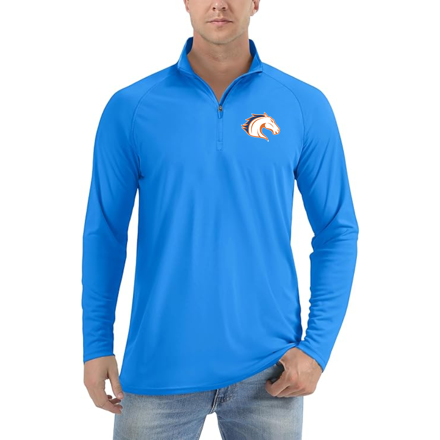 Men's Texas Arlington Mavericks  Lightweight Quarter-Zip Athletic Shirt Long Sleeve Performance Wear