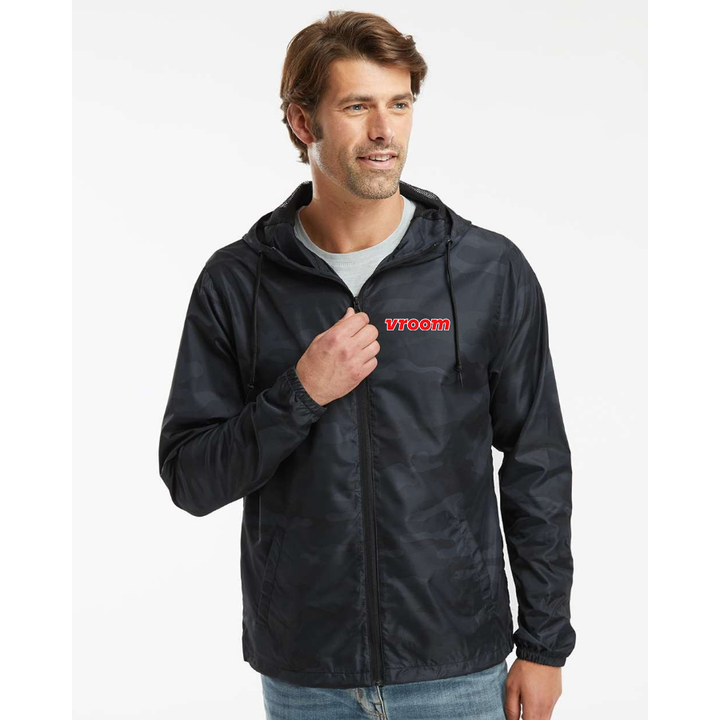 Men's Vroom Independent Trading Co Lightweight Windbreaker Full-Zip Jacket