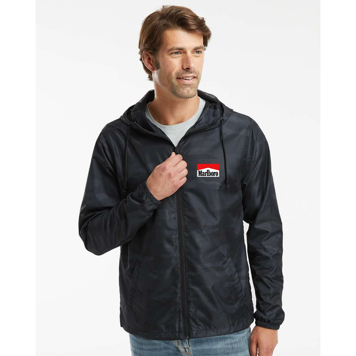 Men's Marlboro Independent Trading Co Lightweight Windbreaker Full-Zip Jacket