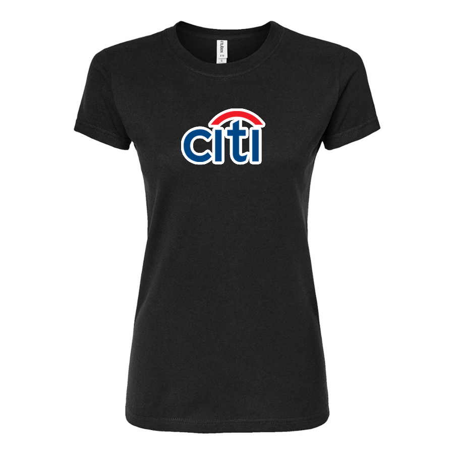 Women's Citi Bank Round Neck T-Shirt