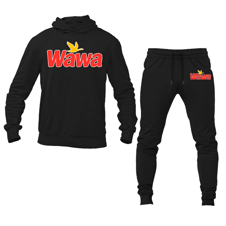 Men's Wawa Gas Station Hoodie and Joggers Set