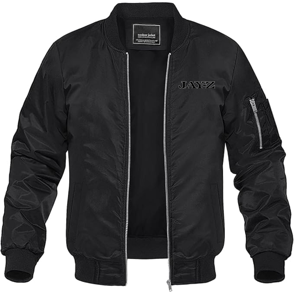 MAGNIVIT Men's Jay-Z Lightweight Bomber Jacket Windbreaker Casual Fall Spring Outdoor Coat