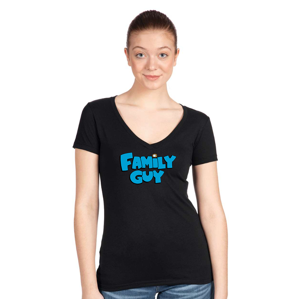 Women's Family Guy Next Level Ideal V-Neck T-Shirt