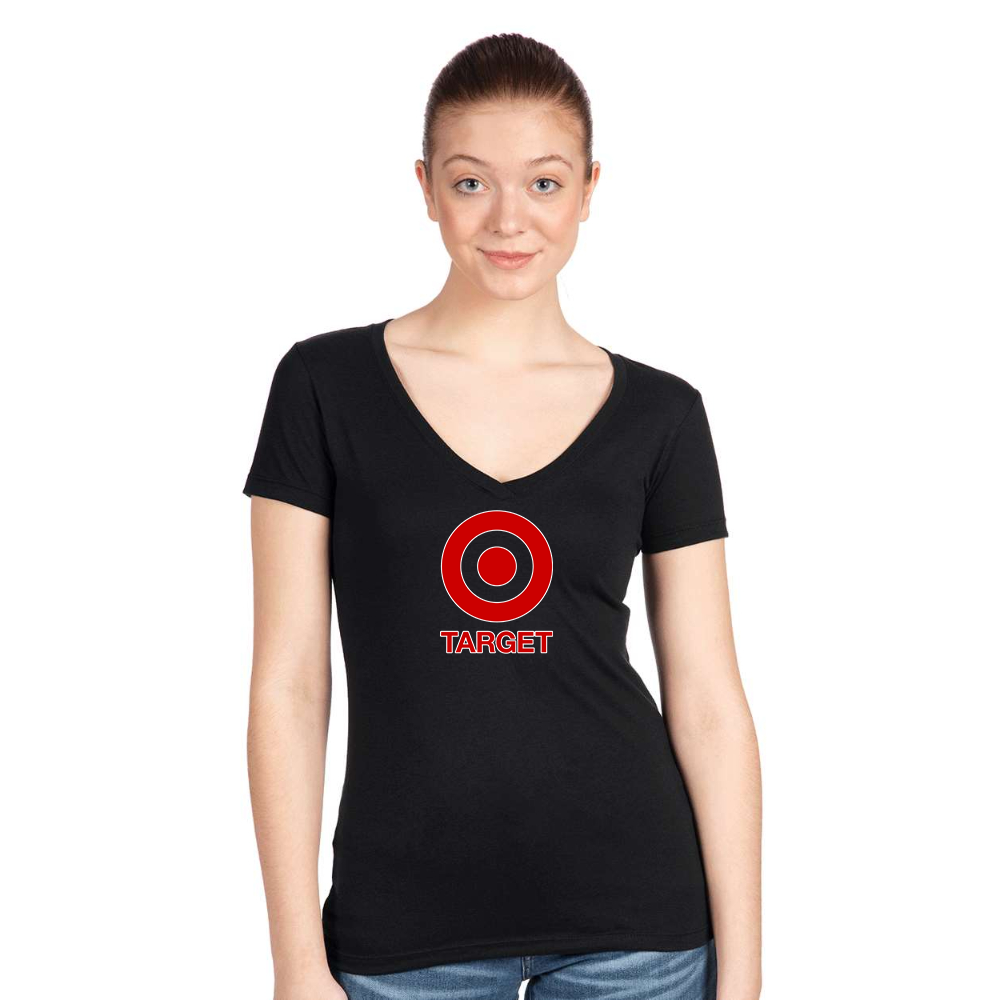 Women's Target Next Level Ideal V-Neck T-Shirt