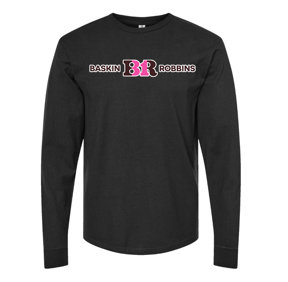 Men's Baskin Rоbbins Cotton Long Sleeve T-Shirt