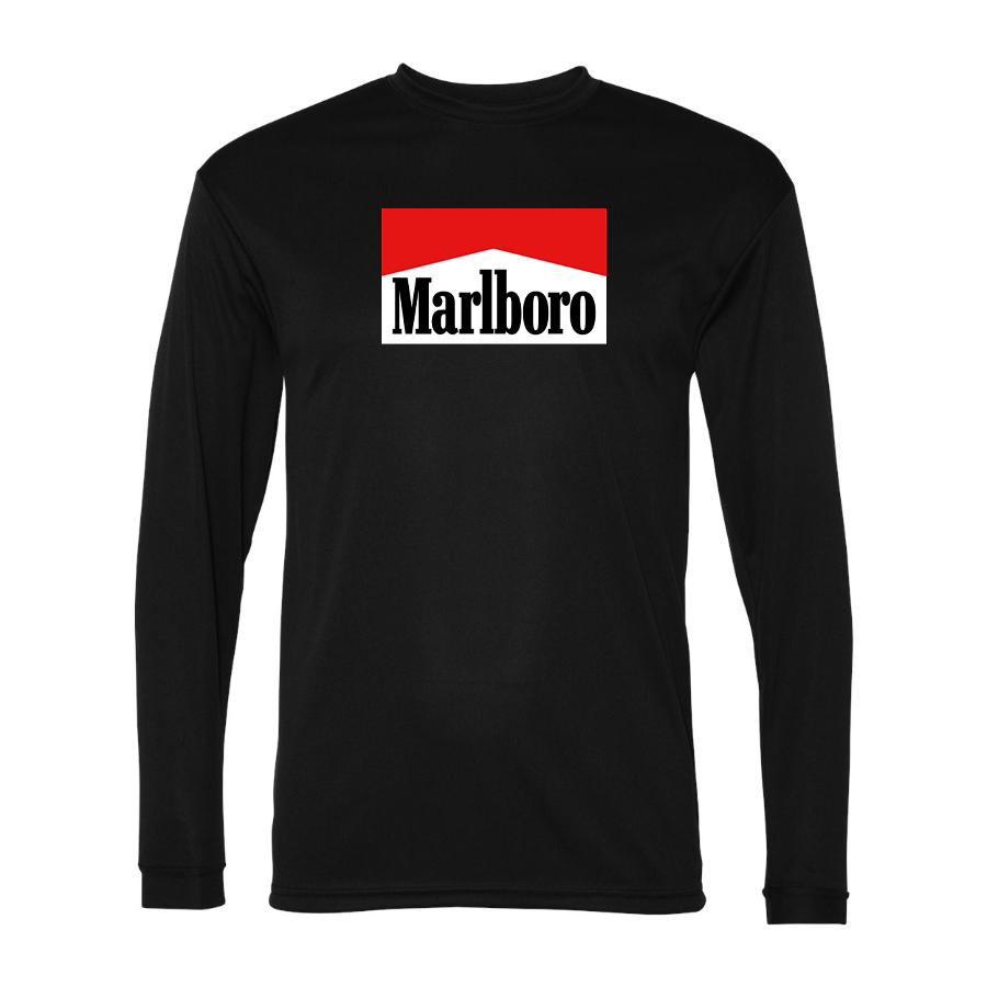 Men's Marlboro Polyester Long Sleeve T-Shirt