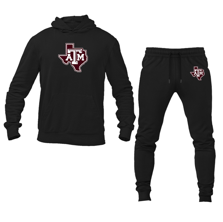 Men's Texas AM Aggies  Hoodie and Joggers Set