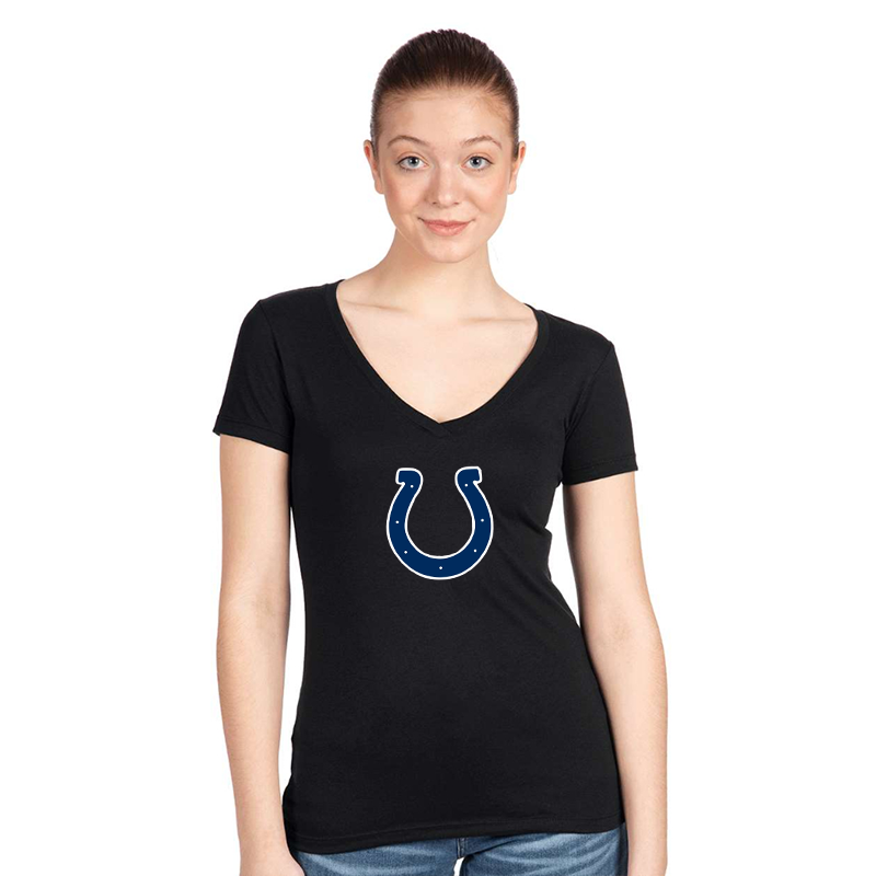 Women's  Indianapolis Colts Next Level Ideal V-Neck T-Shirt