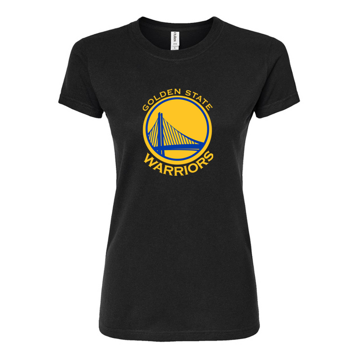 Women's Golden State Warriors Round Neck T-Shirt