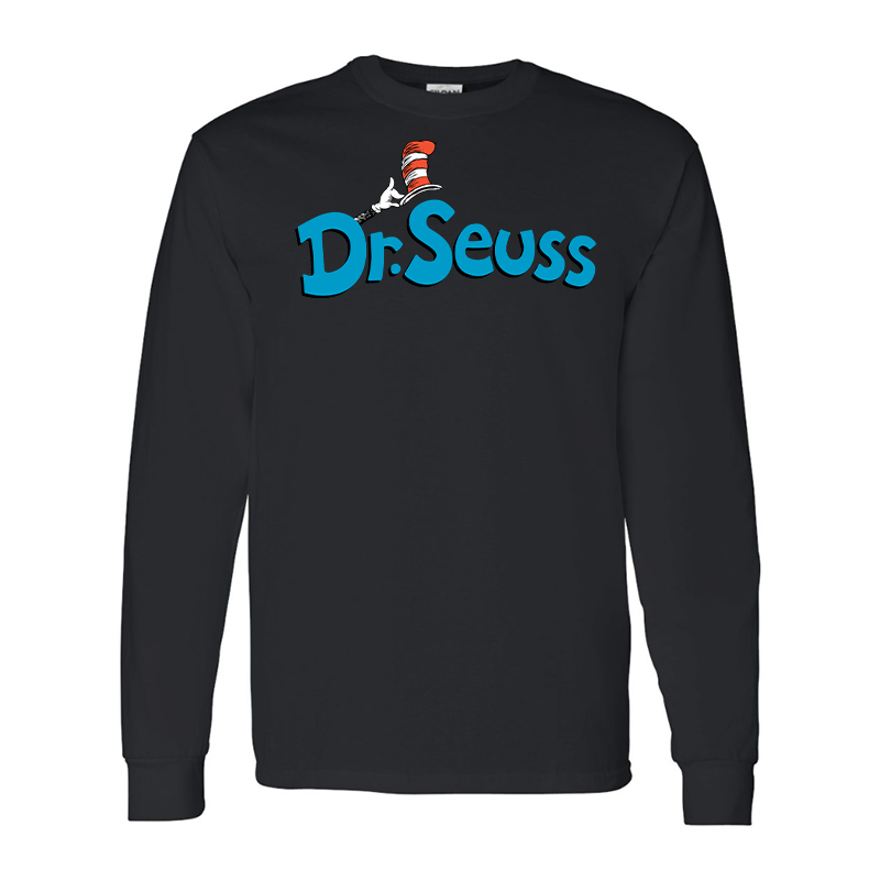 Men's Dr. Seuss Gildan Heavy Cotton Long Sleeve T-Shirt