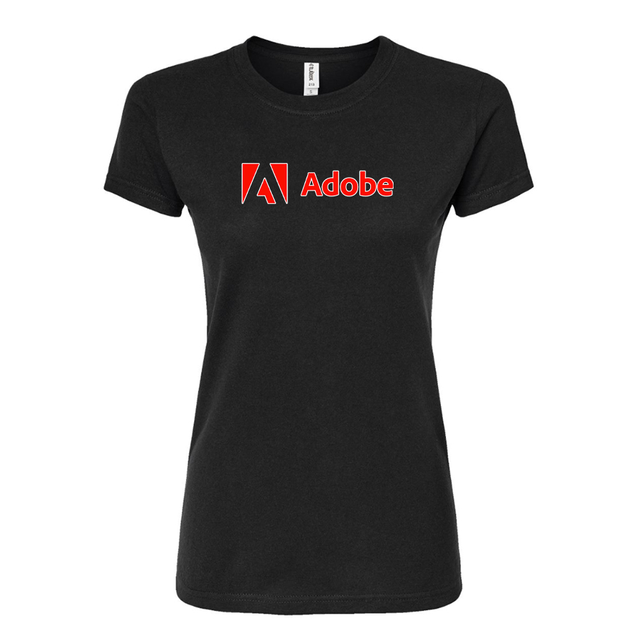 Women's Adobe Corporate   Round Neck T-Shirt