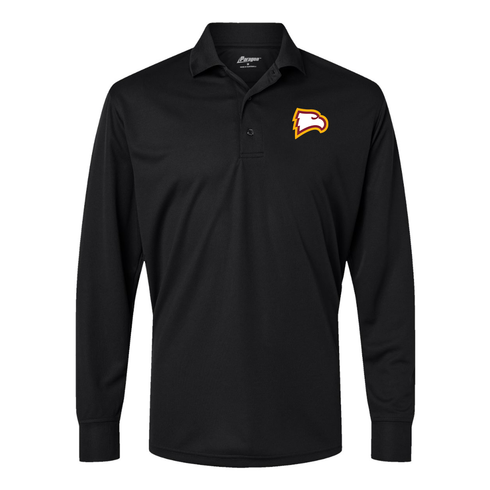 Men's Winthrop Eagles  Paragon Prescott Long Sleeve Polo