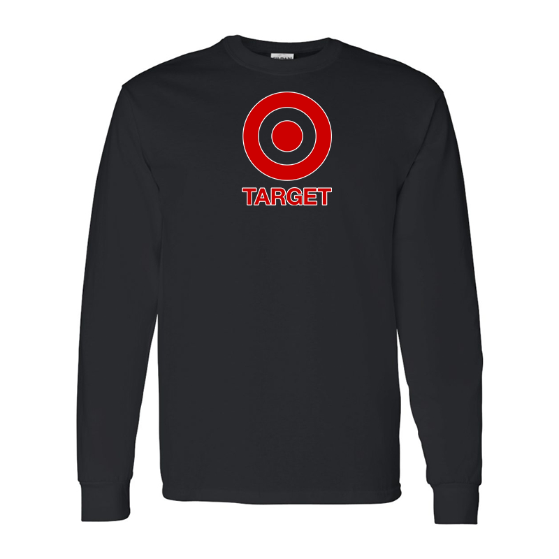 Men's Target Gildan Heavy Cotton Long Sleeve T-Shirt