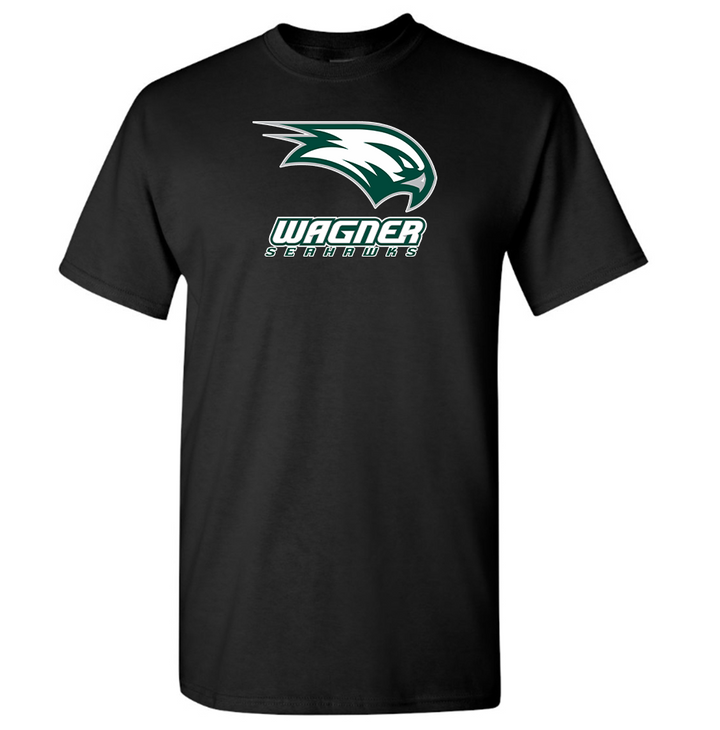 Men's Wagner Seahawks  Cotton T-Shirt