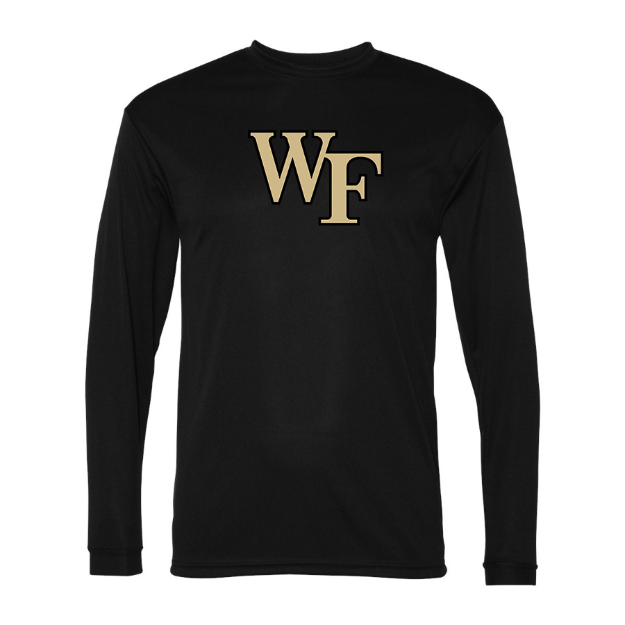 Men's Wake Forest Demon Deacons Polyester Long Sleeve T-Shirt