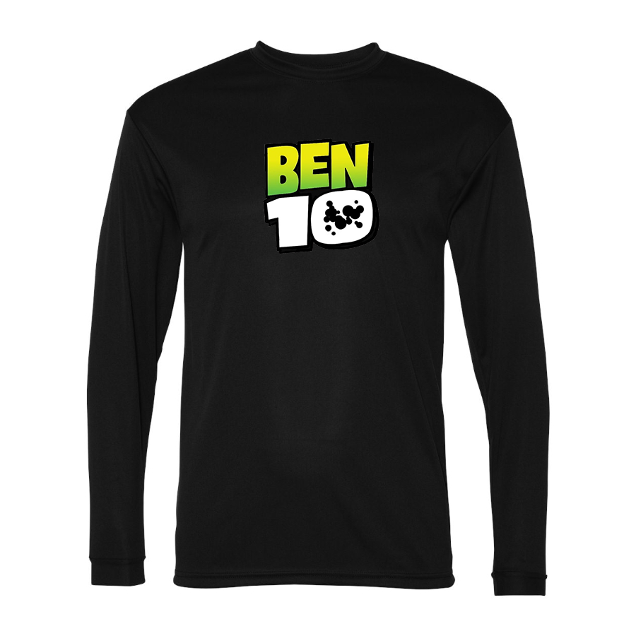 Men's  Ben 10 Polyester Long Sleeve T-Shirt