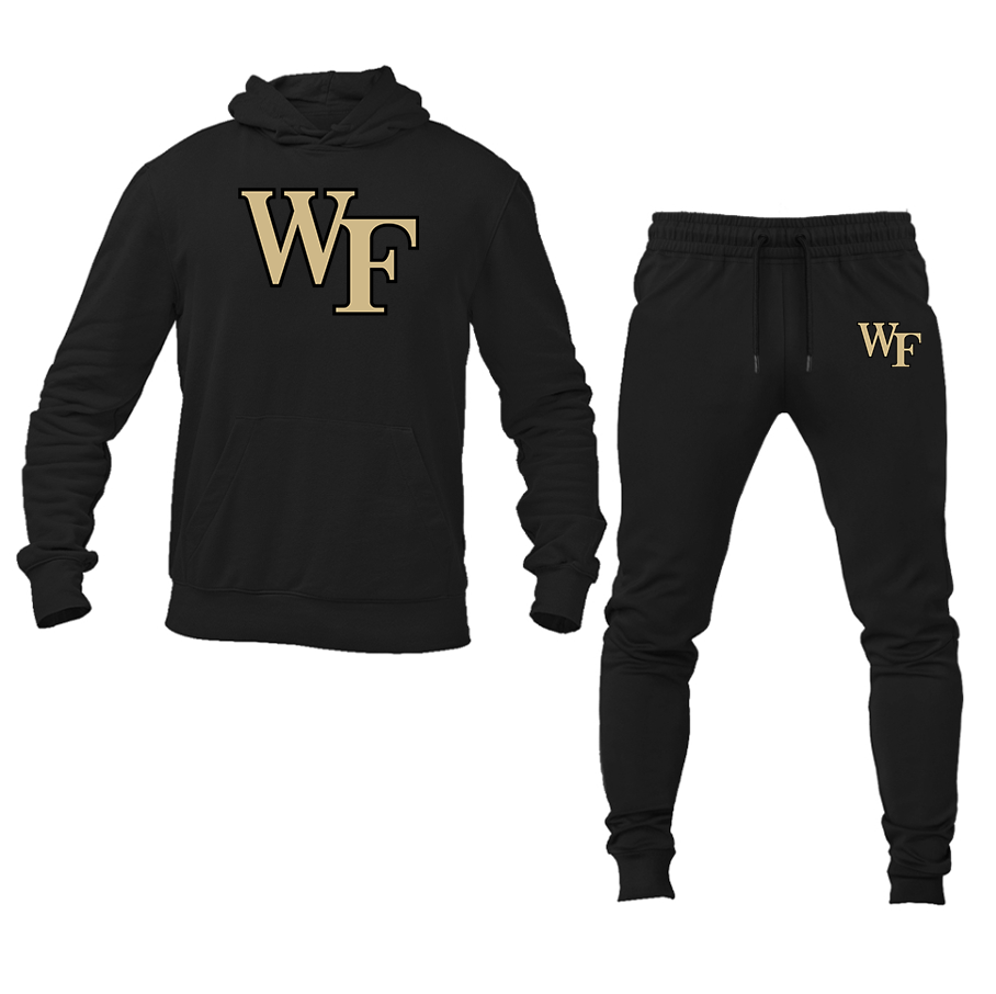 Men's Wake Forest Demon Deacons  Hoodie and Joggers Set