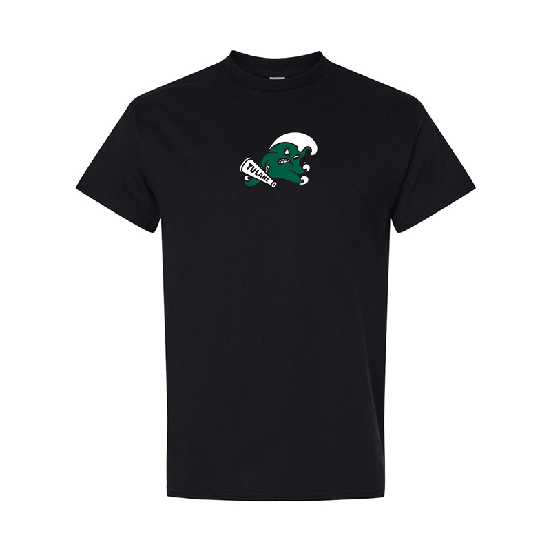 Men's Tulane Green Wave Gildan Heavy Cotton T-Shirt