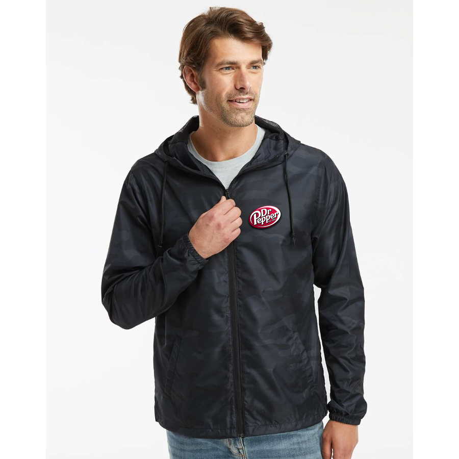 Men's Dr.Pepper Independent Trading Co Lightweight Windbreaker Full-Zip Jacket