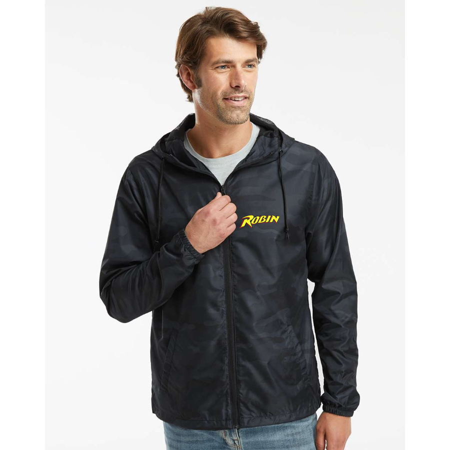 Men's Robin Independent Trading Co Lightweight Windbreaker Full-Zip Jacket