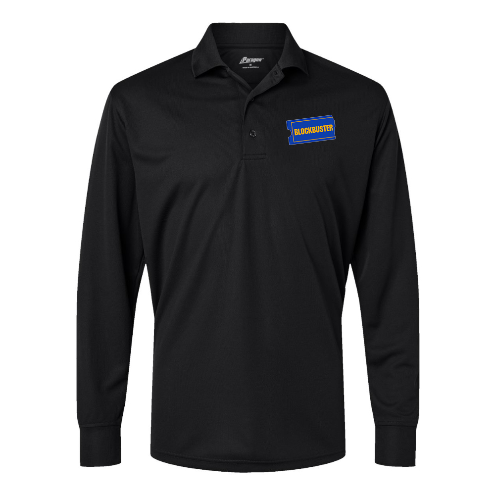 Men's Blockbuster  Paragon Prescott Long Sleeve Polo