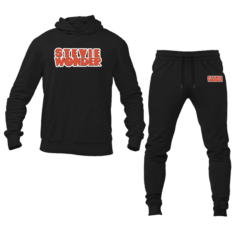 Men's Stevie Wonder  Hoodie and Joggers Set