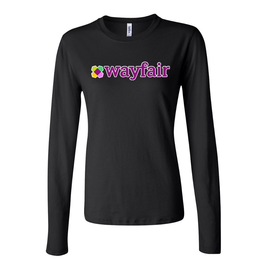 Women's Wayfair Long Sleeve T-Shirt