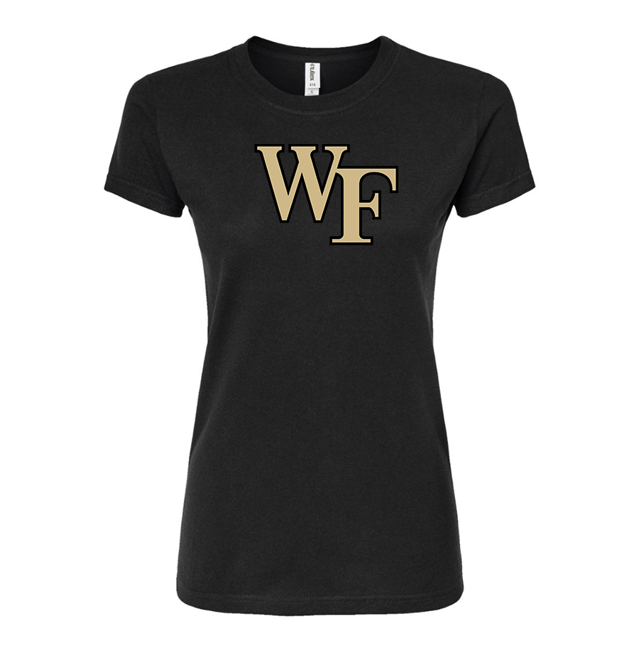 Women's Wake Forest Demon Deacons Round Neck T-Shirt