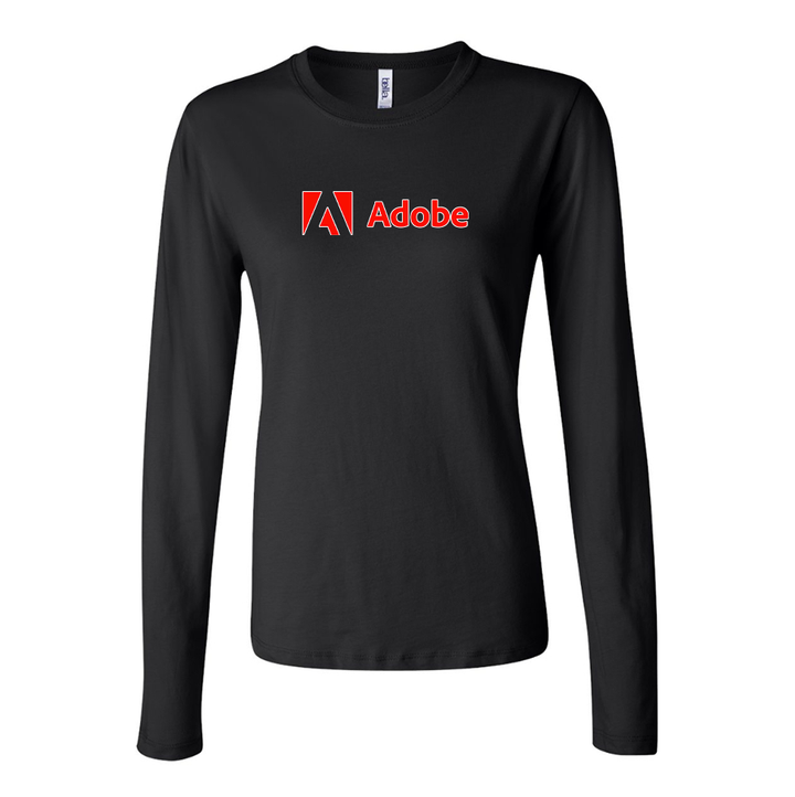 Women's Adobe Corporate  Long Sleeve T-Shirt