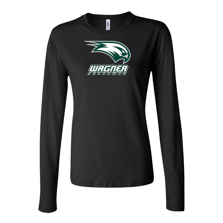 Women's Wagner Seahawks  Long Sleeve T-Shirt