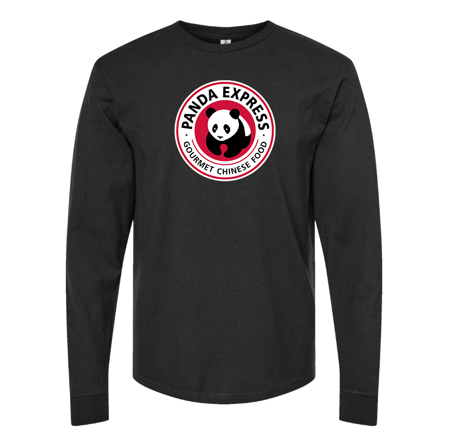 Men's Panda Express Cotton Long Sleeve T-Shirt