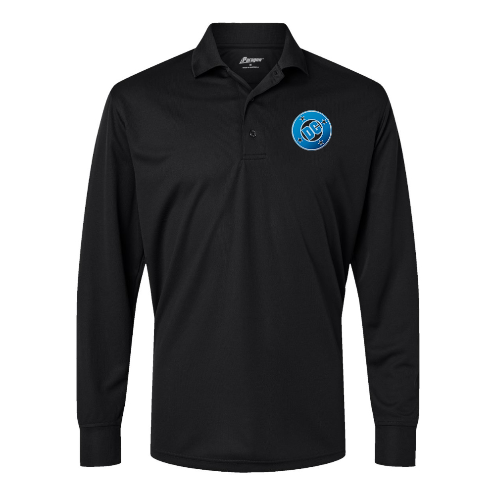 Men's DC Comics  Paragon Prescott Long Sleeve Polo