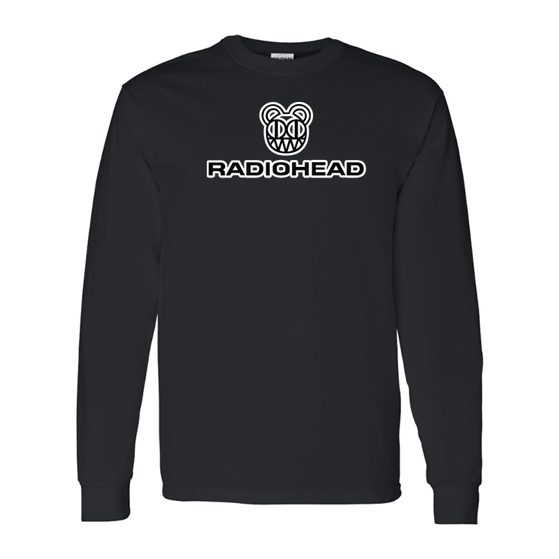 Men's Radiohead Gildan Heavy Cotton Long Sleeve T-Shirt