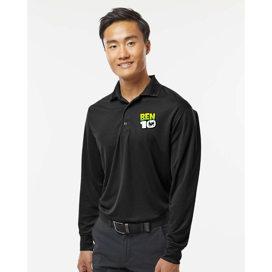 Men's  Ben 10 Paragon Prescott Long Sleeve Polo