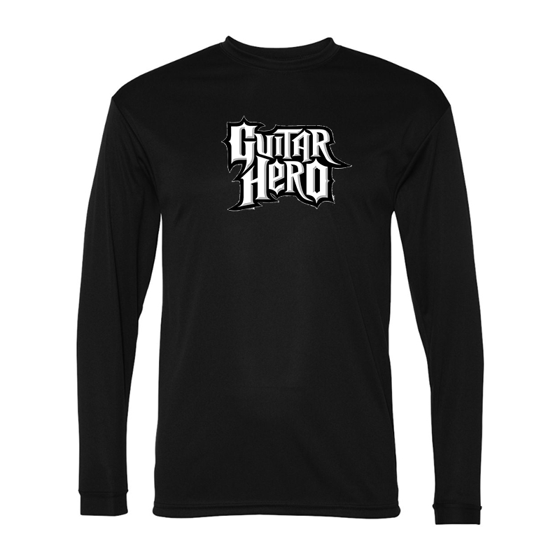 Men's  Guitar hero Performance Long Sleeve T-Shirt