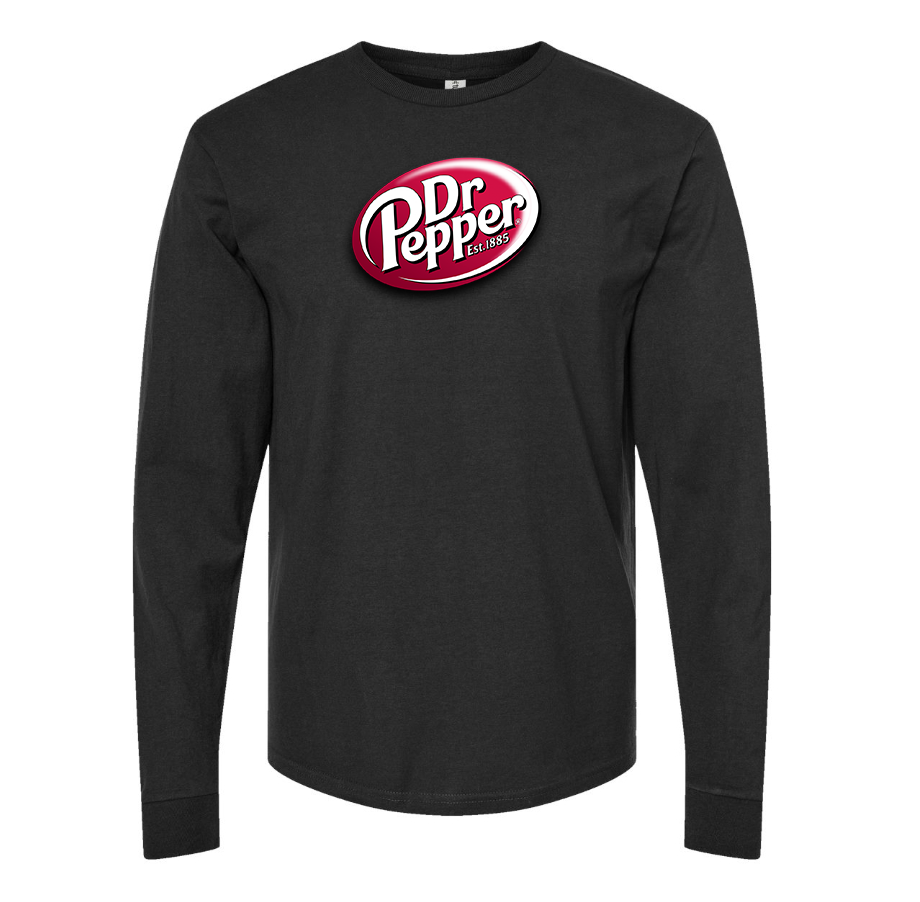 Men's Dr.Pepper Cotton Long Sleeve T-Shirt